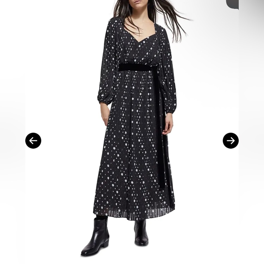 THE KOOPLES Polka Dots Maxi Dress